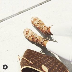 Steve Madden Brown Marvell Gladiator Sandals